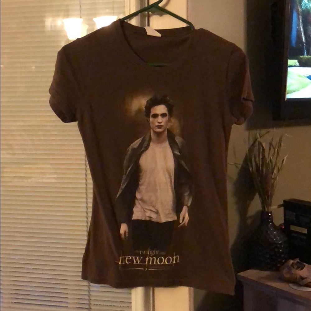 Brown Edward Twilight New Moon Shirt